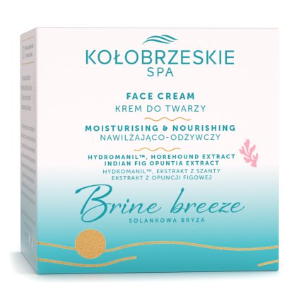Krem do twarzy nawilżająco- odżywczy na dzień i noc KołobrzeskieSPA 50ml