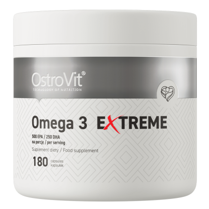 omega 3 extreme ostrovit 180 kapsułek