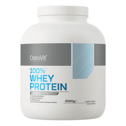 whey protein 100% ostrovit 2000g french vanilla