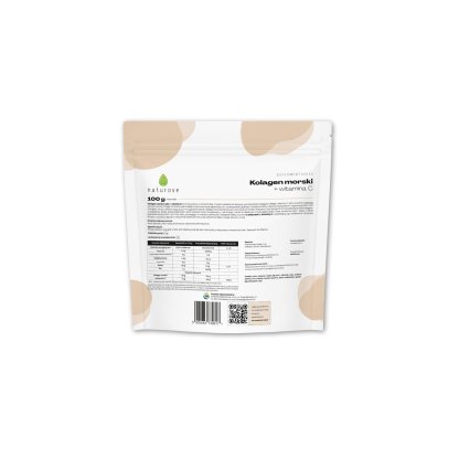 Kolagen morski + witamina c naturove 100g back