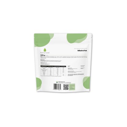 Matcha naturove 125g back