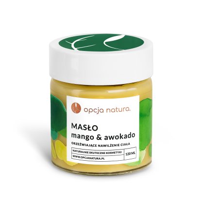Masło Mango Awokado opcja natura 120ml