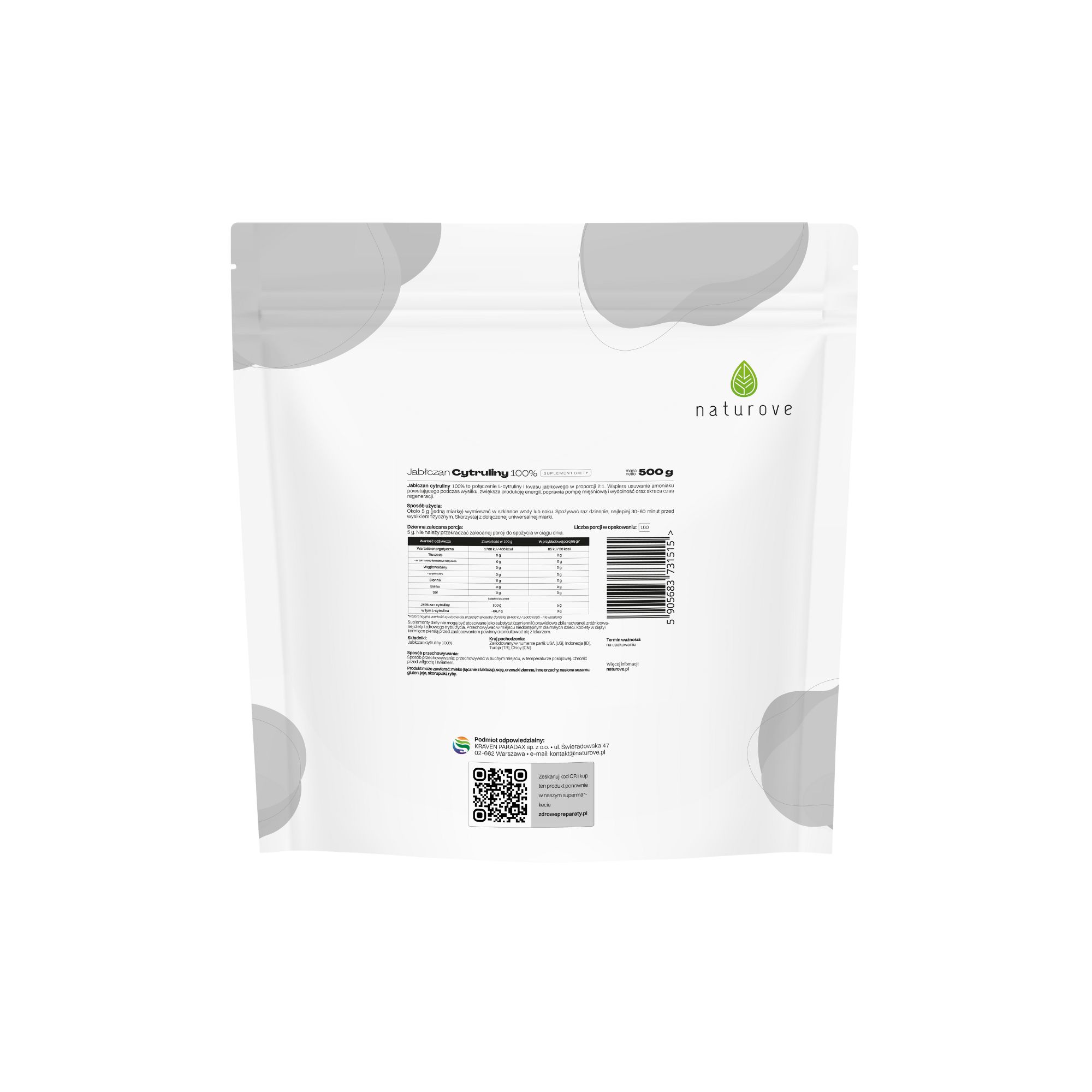 Jabłczan cytruliny (cytrulina) naturove - Image 3