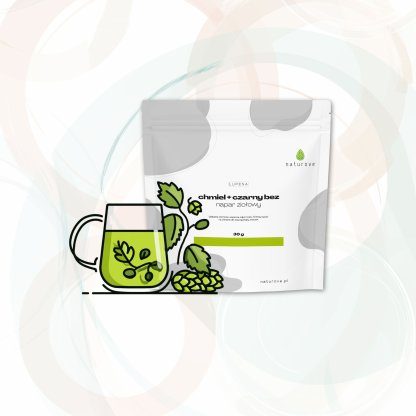 Napar chmiel + kwiat bzu czarnego naturove Lupena 30g - Image 4