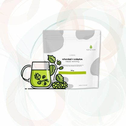 Napar chmiel + mięta pieprzowa naturove Lupena 30g - Image 4