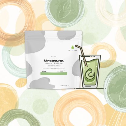 Kompozycja Matéa Mreatyna (matcha + kreatyna) naturove - Image 6