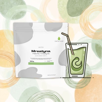 Kompozycja Matéa Mreatyna (matcha + kreatyna) naturove - Image 7
