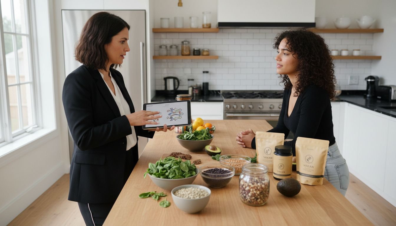 wegańska konsultacja suplementy